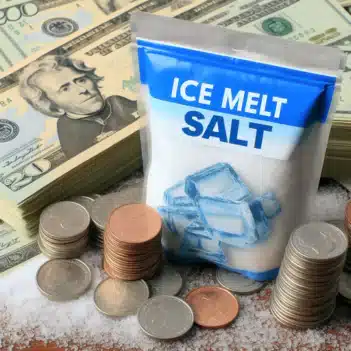 Cost effective Ice melt Salt