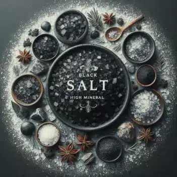 Custom black salt manufacturer by Sobaan Salt