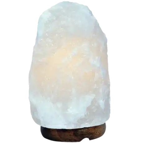 Himalayan white Natural Shaped Salt Lamp