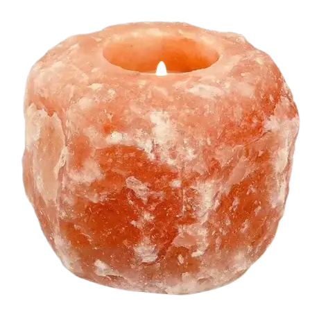 Himalayan Pink One hole natural candle 3