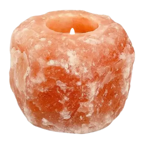 Himalayan Pink One hole natural candle 4