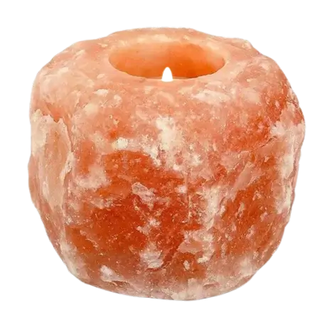 Himalayan Pink One hole natural candle 5