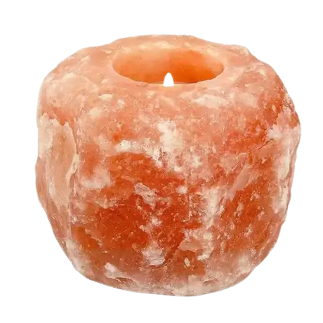 Himalayan Pink One hole natural candle 7