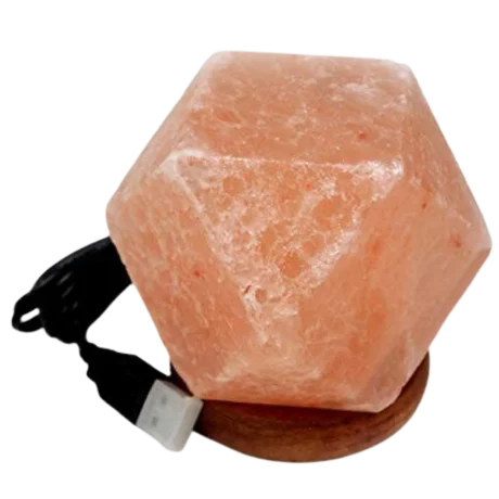 USB Diamond shape Himalayan Salt