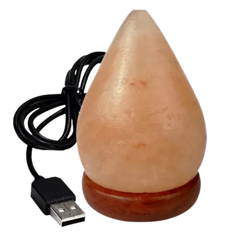 USB Tear drop shape Himalayan Salt