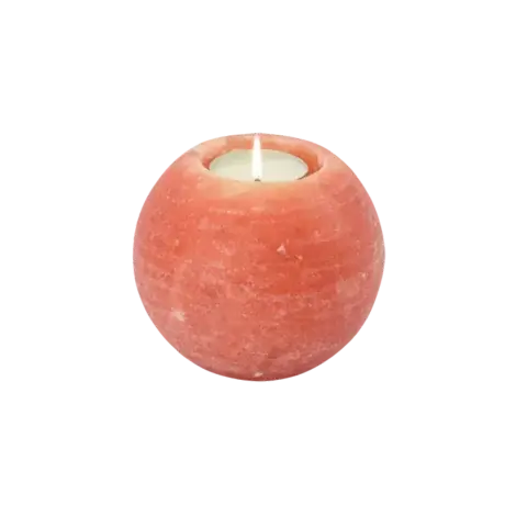 Ball candle Himalayan Pink salt lamp