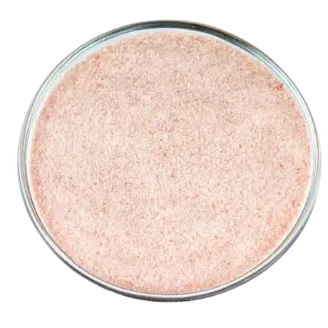 Himalayan Edible Pink Salt Powder grains