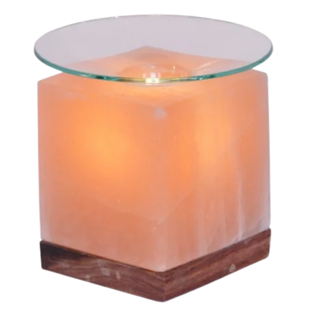 CUBE CANDLE GLASS PLATE (12)