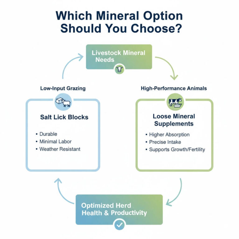 Salt Lick Blocks vs Loose Mineral Supplements Which Is Better for Livestock Nutrition