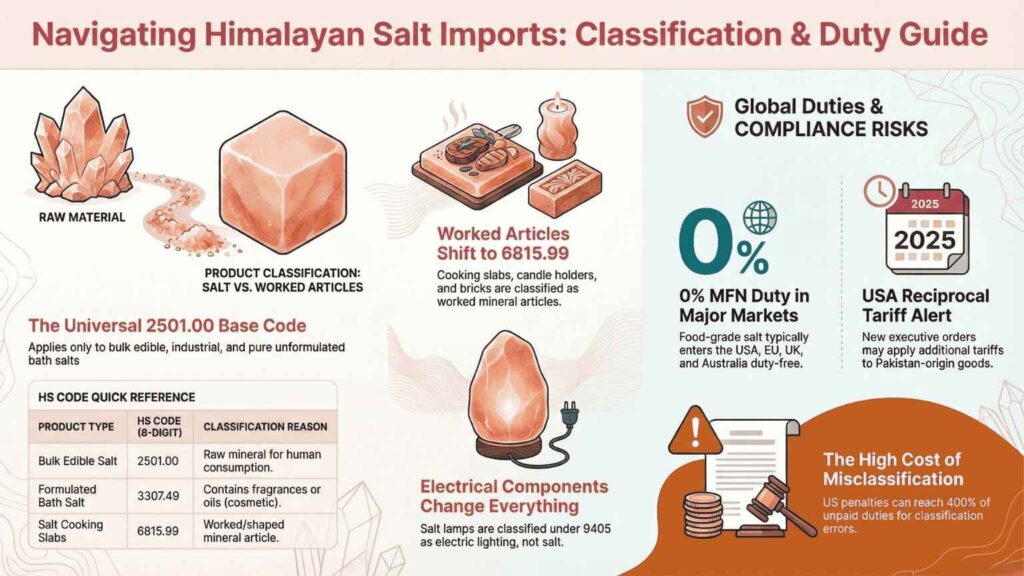 Himalayan Salt Import Classification Guide - Sobaan Salts